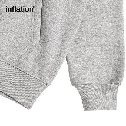 INFLATION Embroidery Cartoon Dachshund Hoodies