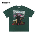 INFLATION Rock Graphic Cotton Tees