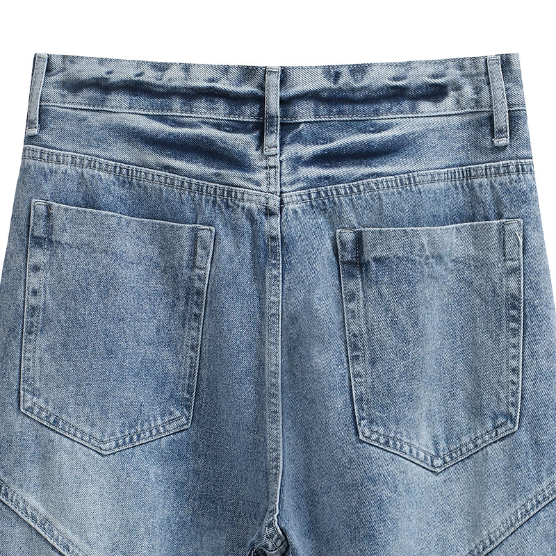 INFLATION Blue Washed Baggy Jeans