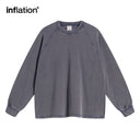 INFLATION Waffle Washed Distressed Tshirt