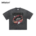 INFLATION Washed Graphic Tees