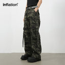 INFLATION Camouflage Straight-Leg Cargo Pants