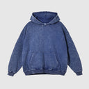 INFLATION French Terry Washed Distressed Hoodies