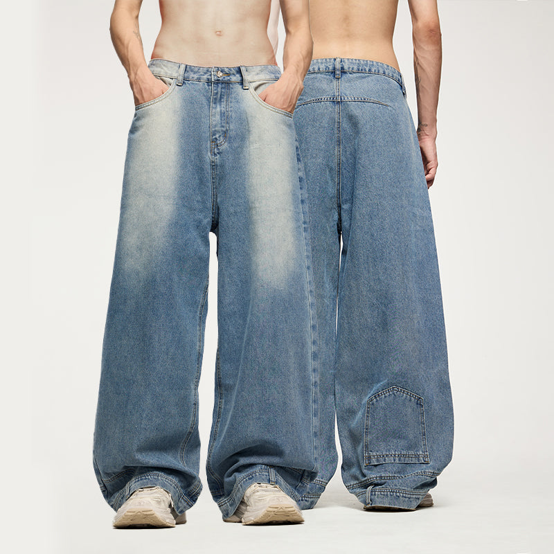 INFLATION Wide Leg Baggy Jeans