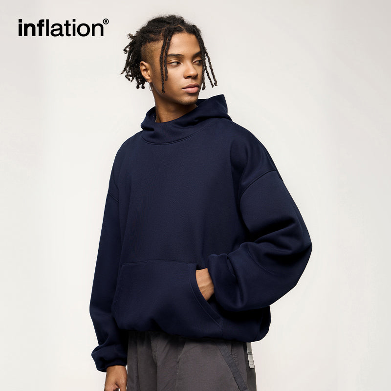 INFLATION Premium Fleece Cropped Hoodies