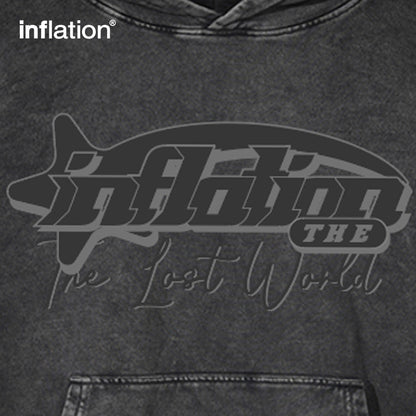 INFLATION Graphic Washed Hoodies