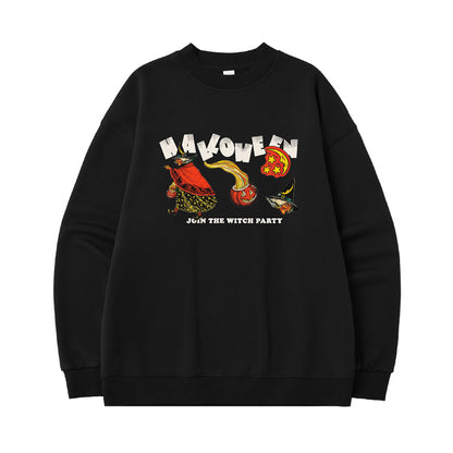 INFLATION Funny Halloween Print Sweatshirts