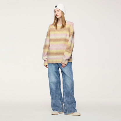 INFLATION Rianbow Oversized Jumpers