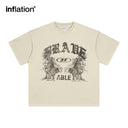 INFLATION Vintage Distressed Cotton Tees