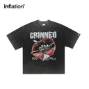 INFLATION Washed Graphic Tees