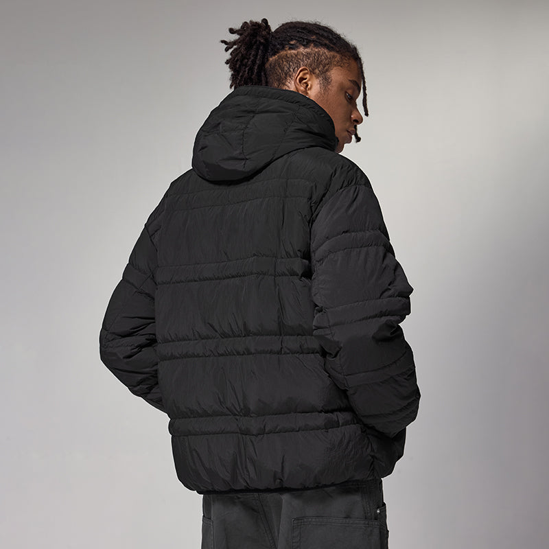 INFLATION Water-repellent Detachable Down Coat