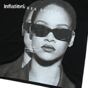 INFLATION Portrait Print T-Shirt