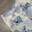 INFLATION Full Printed Baggy Jeans