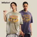 INFLATION Stone Washed Cotton T-Shirt