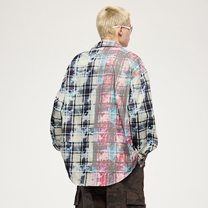 INFLATION Colorful Plaid Shirts