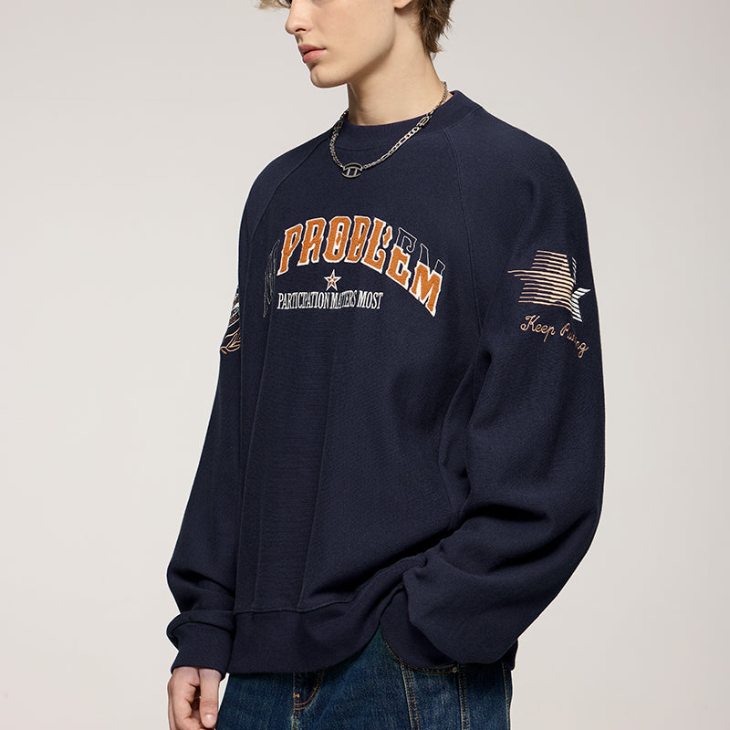 INFLATION Vintage Embroidered Sweatshirt