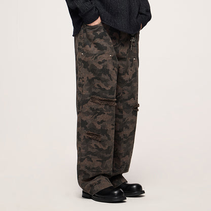 INFLATION Camouflage Cargo Pants