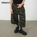 INFLATION Vintage Camouflage Cropped Trousers