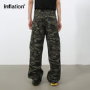 INFLATION Camouflage Straight Leg Pants