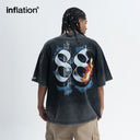 INFLATION Retro Washed Print Tees