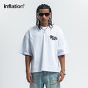 INFLATION Streetwear Graphic Cotton Tshirt