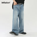 INFLATION Retro Relaxed Fit  Wide Leg Jeans