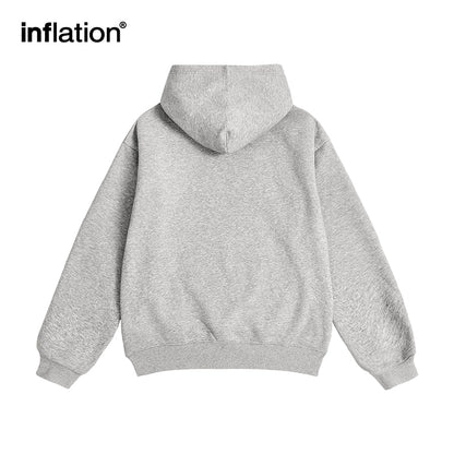 INFLATION Embroidery Cartoon Dachshund Hoodies