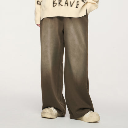 INFLATION Monkey Washed Straight-leg Sweatpant