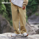 INFLATION 100% Cotton Classic Straight Leg Pants