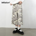 INFLATION Camo Wide Leg Shorts