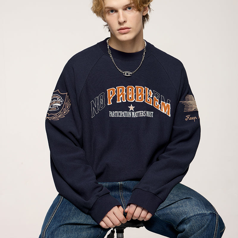 INFLATION Vintage Embroidered Sweatshirt