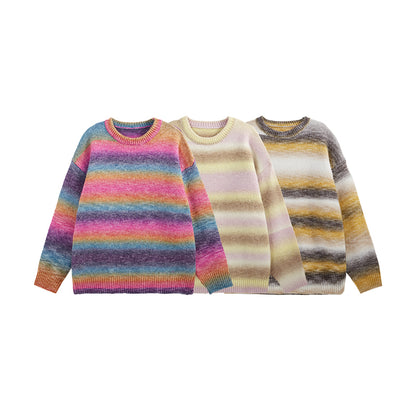 INFLATION Rianbow Oversized Jumpers