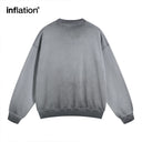 INFLATION Stone Washed Sweatshirt