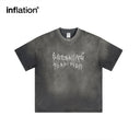 INFLATION Acid Washed Graphic Tshirt