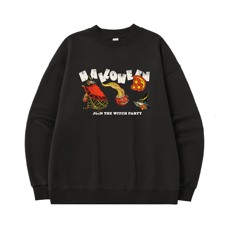 INFLATION Funny Halloween Print Sweatshirts