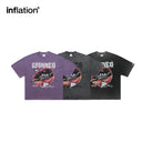 INFLATION Washed Graphic Tees