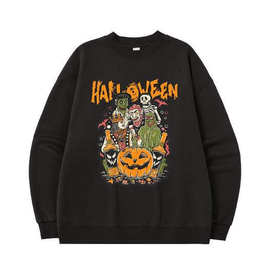 INFLATION Halloween Party Fleece Sweatshirt