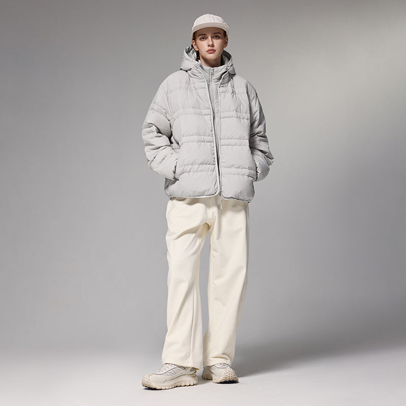 INFLATION Water-repellent Detachable Down Coat