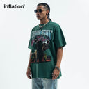 INFLATION Rock Graphic Cotton Tees