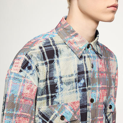 INFLATION Colorful Plaid Shirts