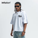 INFLATION Streetwear Graphic Cotton Tshirt