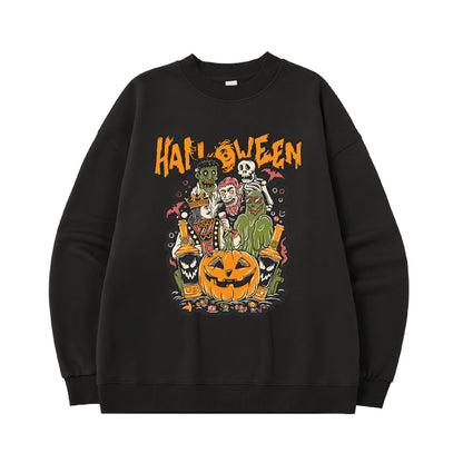 INFLATION Halloween Party Fleece Sweatshirt