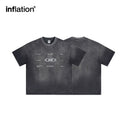 INFLATION Distressed Washed Tees