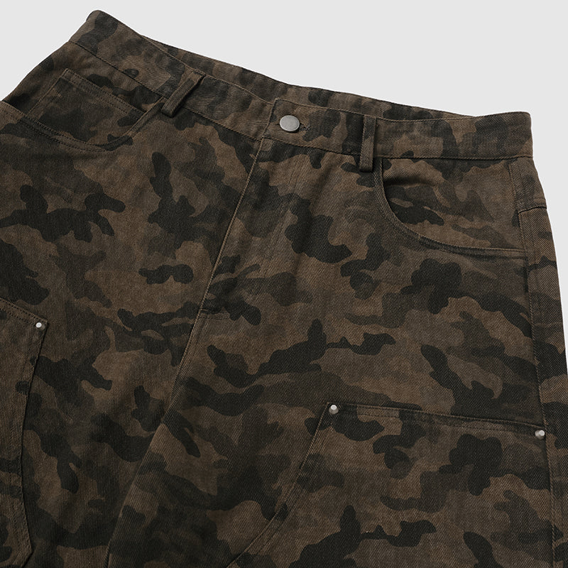 INFLATION Camouflage Cargo Pants