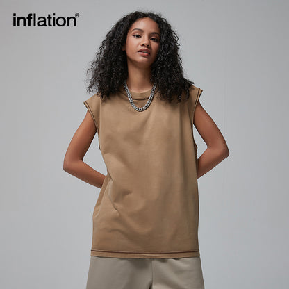 INFLATION Washed Tank Tops