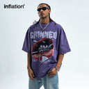 INFLATION Washed Graphic Tees