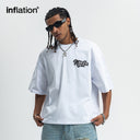 INFLATION Streetwear Graphic Cotton Tshirt