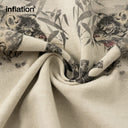 INFLATION Vintage Distressed Cotton Tees