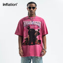 INFLATION Rock Graphic Cotton Tees