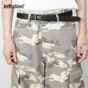 INFLATION Retro Camouflage Wide Leg Cargo Pants